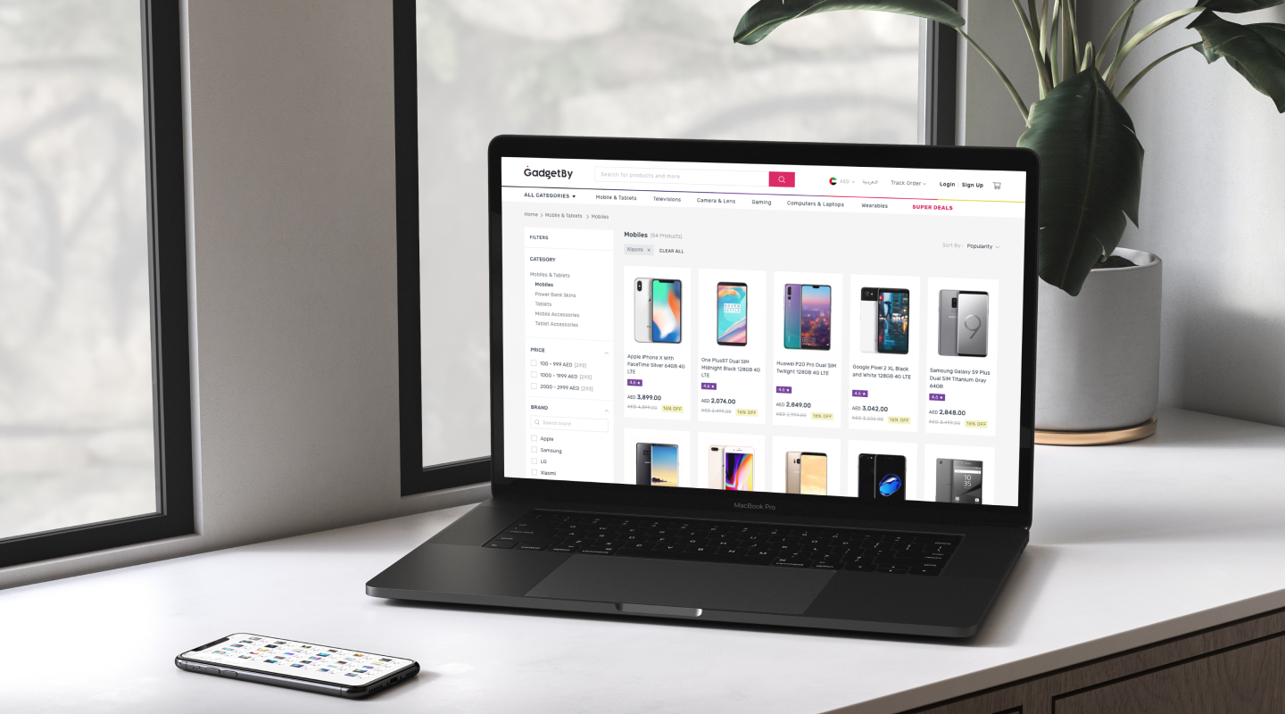 gadgetBy-Website