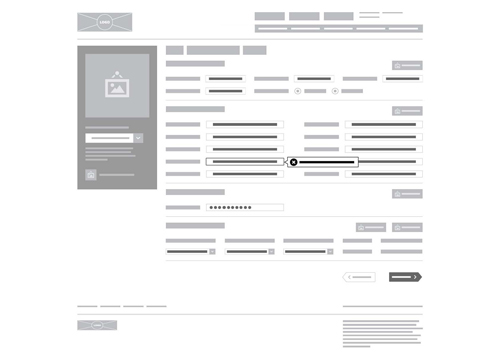 sodexo - wireframe